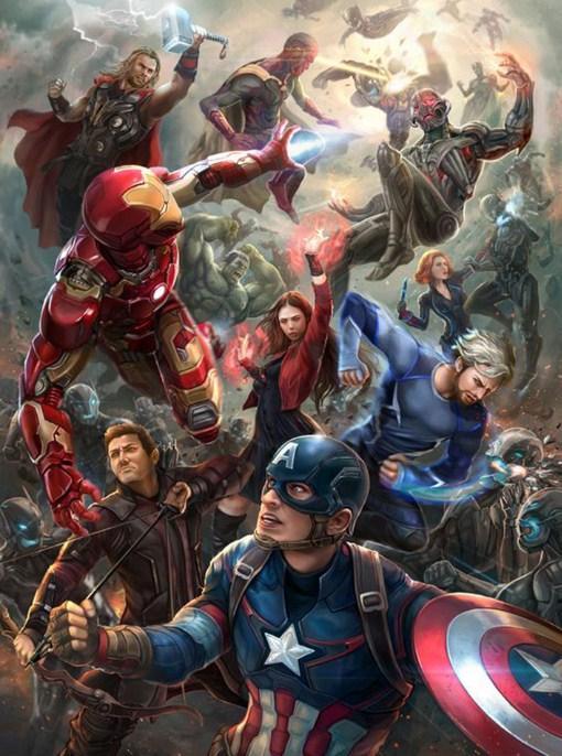 Avangers: Zeitalter des Ultron Diamond Painting - Diamond Painting