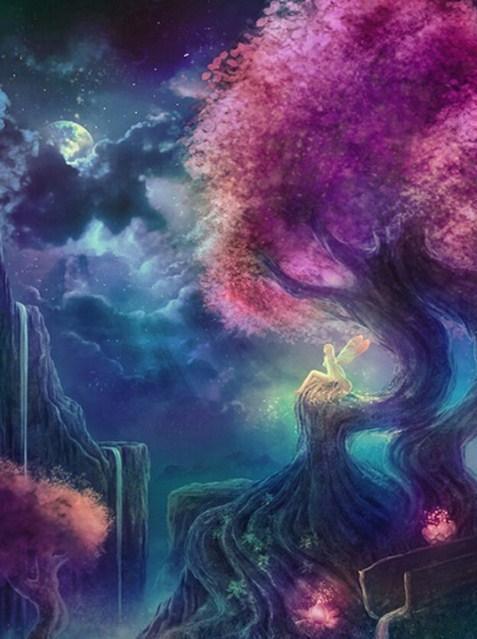 Jenseits dieser Welt - Malen nach Diamanten - Diamond Painting