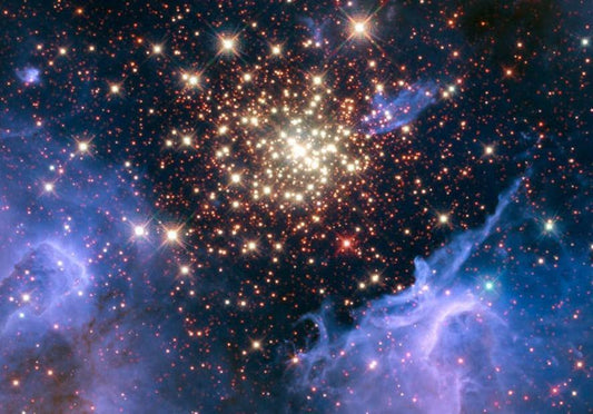 Ausbruch eines himmlischen Feuerwerks - Diamond Painting