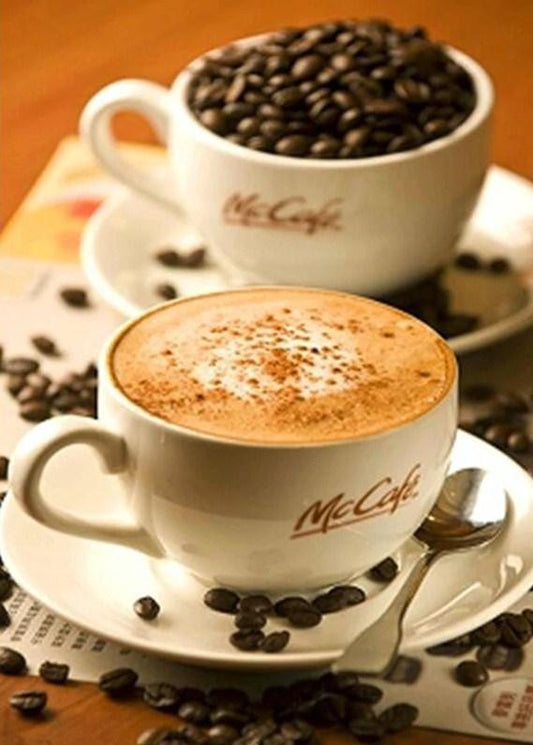 Kaffeebohnen Diamond Painting Kit - Diamond Painting