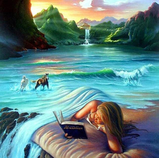 Fantasy-Kunst von Jim Warren - Diamond Painting