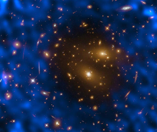 Galaxienhaufen und kosmischer Hintergrund - Diamond Painting