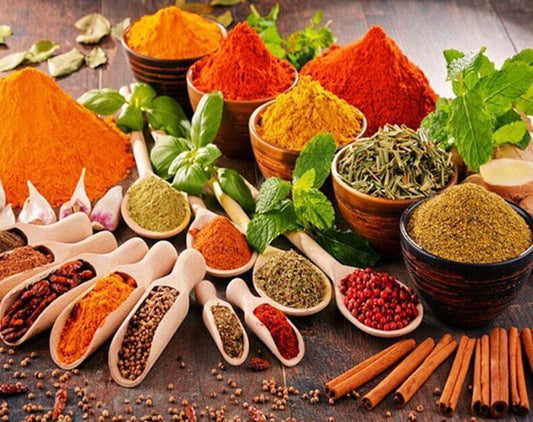 Gemahlene Gewürze Diamond Painting - Diamond Painting