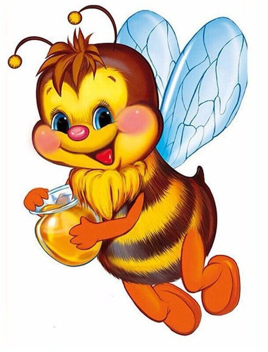 Honigbiene Diamond Painting - Diamond Painting