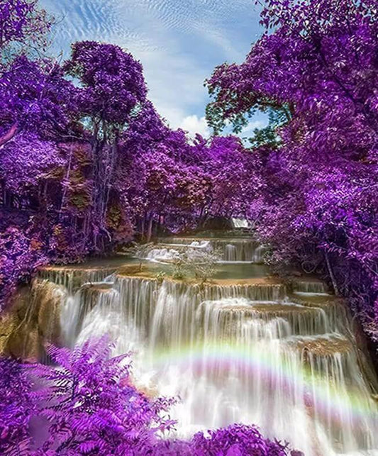 Huai Mae Khamin Wasserfall - Thailand - Diamond Painting