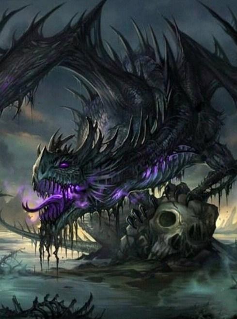 Giftdrache - Malen nach Diamanten - Diamond Painting