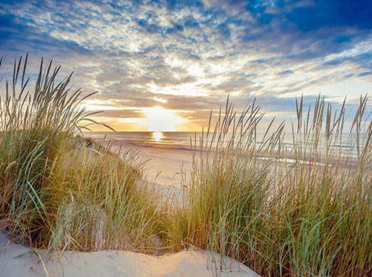 Sonnenuntergang Landschaft DIY Malerei - Diamond Painting