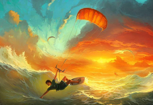 Rhads Herren der Winde - DIY Diamond Painting - Diamond Painting