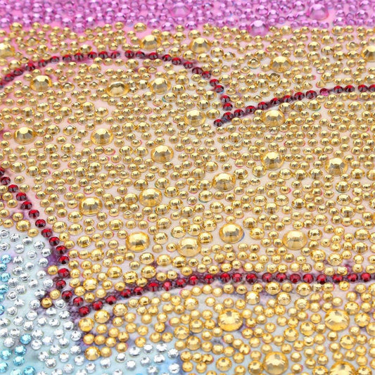 Liebesherz am Meer - Spezial Diamond Painting - Diamond Painting