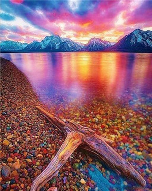 Grand Tetons National Park See DIY Diamond Painting - Diamond Painting