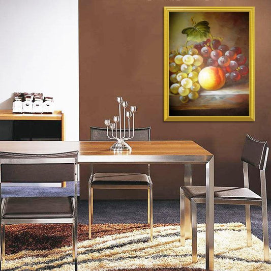 Rote & grüne Trauben DIY Malerei - Diamond Painting