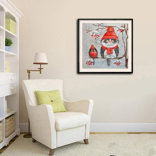 Cartoons auf Baum DIY Diamond Painting - Diamond Painting