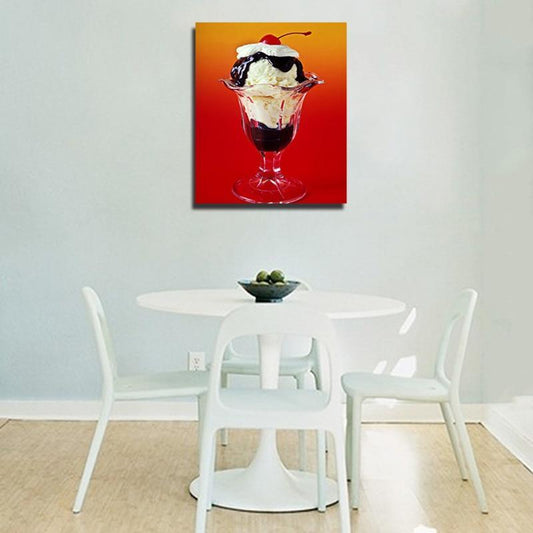 Eine Eisbecher DIY Diamond Painting - Diamond Painting