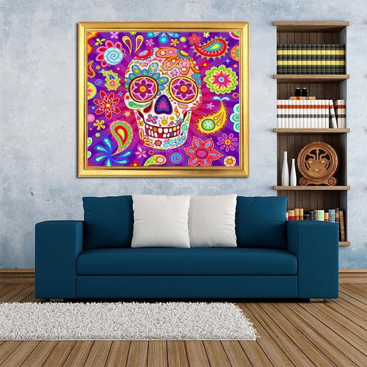 Calavera DIY Diamond Painting - Diamond Painting