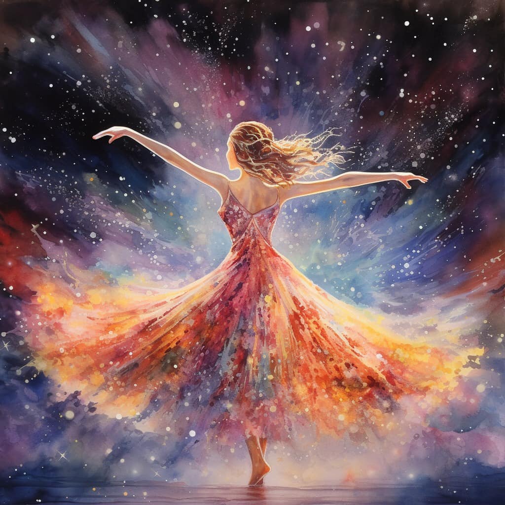 Girl Dancing Diamond Painting