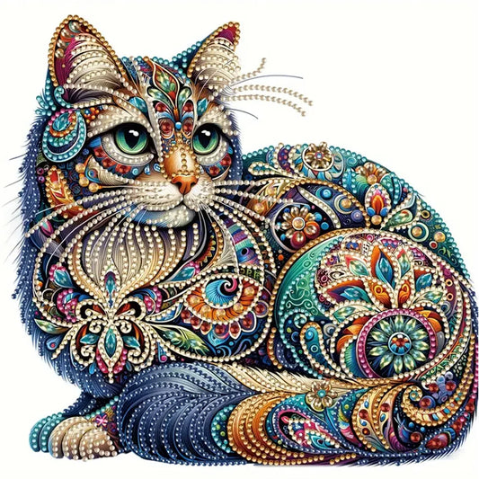 Königliche Katze Spezielle Diamond Painting