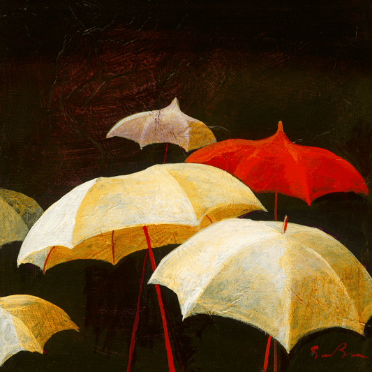 Rede von der Stadt - Kunst des Simon Bull - Diamond Painting