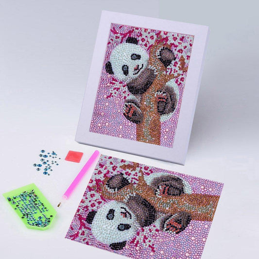 Ein Pandas Traum Spezialbemalung von Diamant-Kit - Diamond Painting