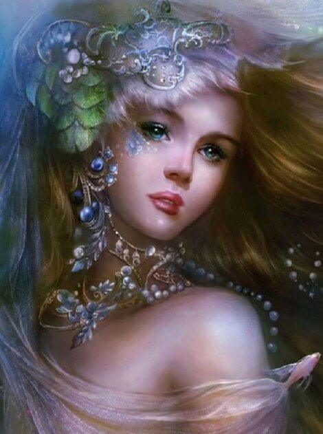 Verzauberte Schönheit Diamond Painting - Diamond Painting