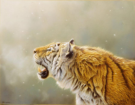 Grüße an den ersten Schnee des Winters - Kunst des Eric Wilson - Diamond Painting