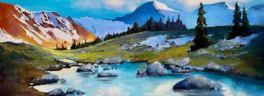 Jumbo-Pass - Kunst des Linda Wilder - Diamond Painting