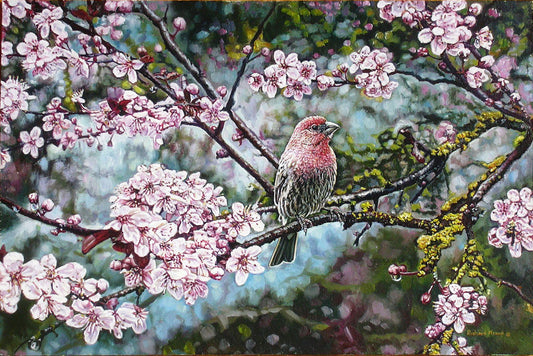 Pink Palace - Art by Richard Mravik - Diamond Painting