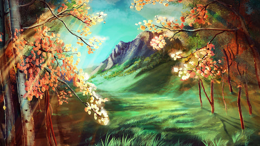 Runde Tal-Espen Mt Morrison - Kunst des Jean Guillet - Diamond Painting