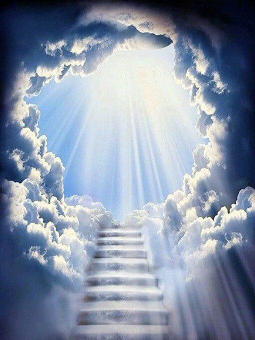 Treppen zum Himmel DIY Malerei - Diamond Painting
