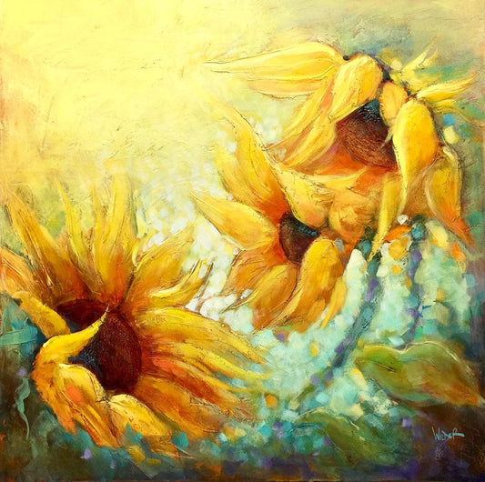 Sonnenbaden - Kunst des Linda Wilder - Diamond Painting