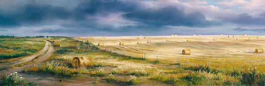 Durch die Mähfelder - Kunst des Jonn Einerssen - Diamond Painting