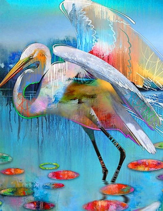 Tropische Vogelkunst Diamond Painting - Diamond Painting