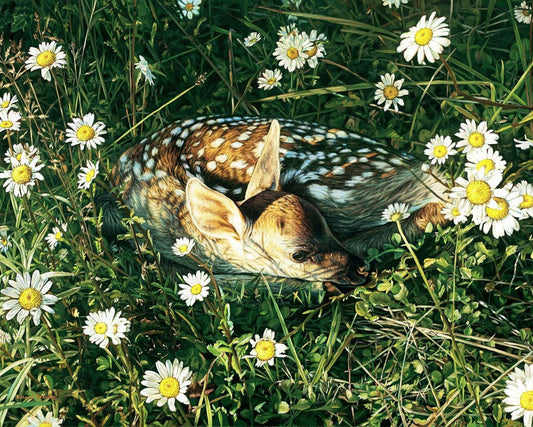 Warming Place - Art by Richard Mravik - Diamond Painting