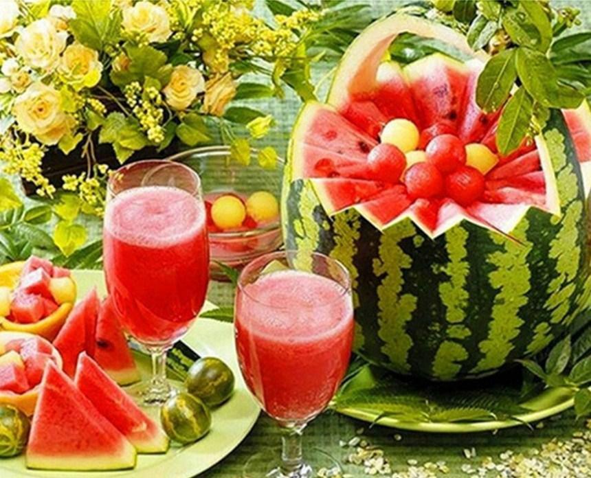 Wassermelonensaft  Diamond Painting - Diamond Painting