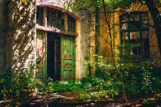 Eingang vergessen - Kunst des Denise Dundon - Diamond Painting