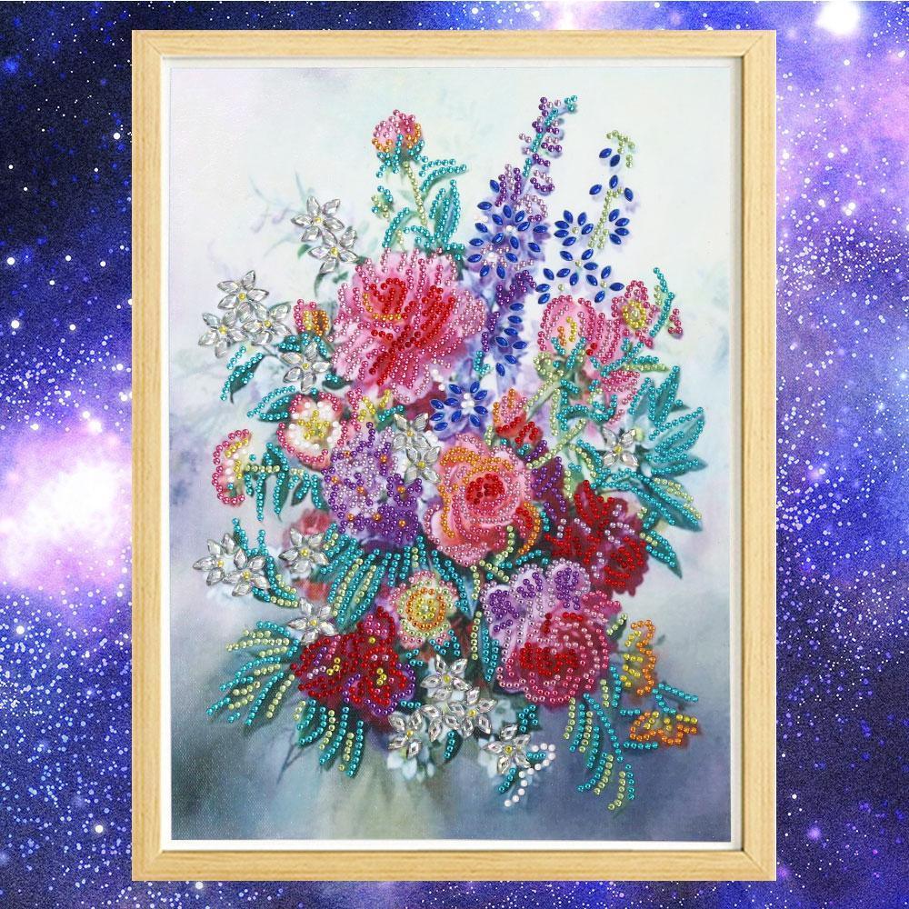 Schöne Blumen - Spezial Diamond Painting - Diamond Painting