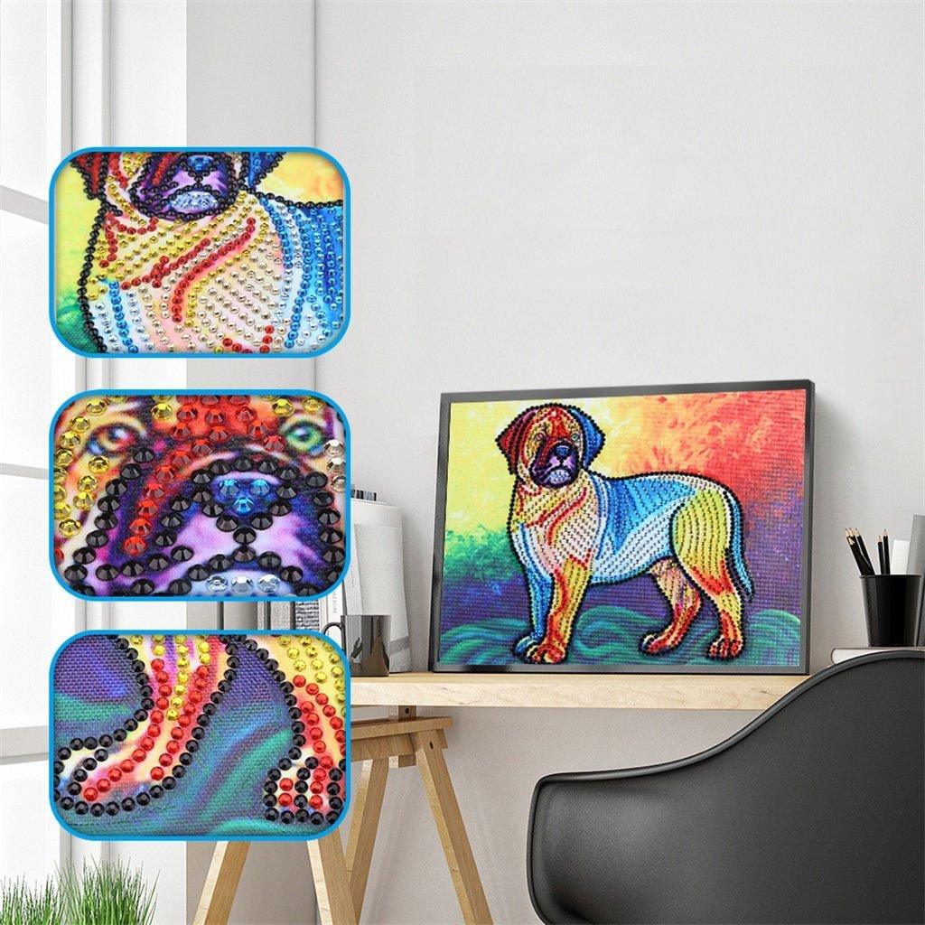 Tapferer Hund - Diamond Painting - Diamond Painting