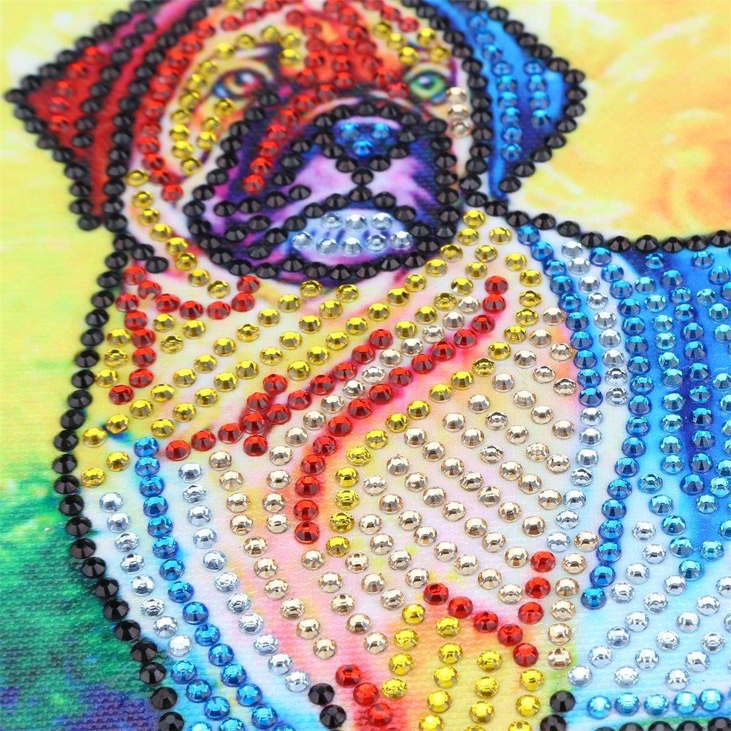 Tapferer Hund - Diamond Painting - Diamond Painting