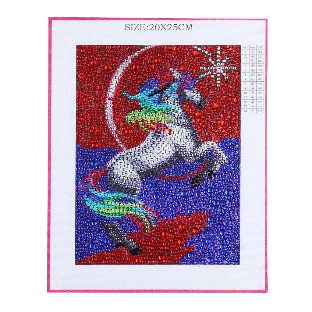 Magisches Einhorn - Spezial Diamond Painting - Diamond Painting