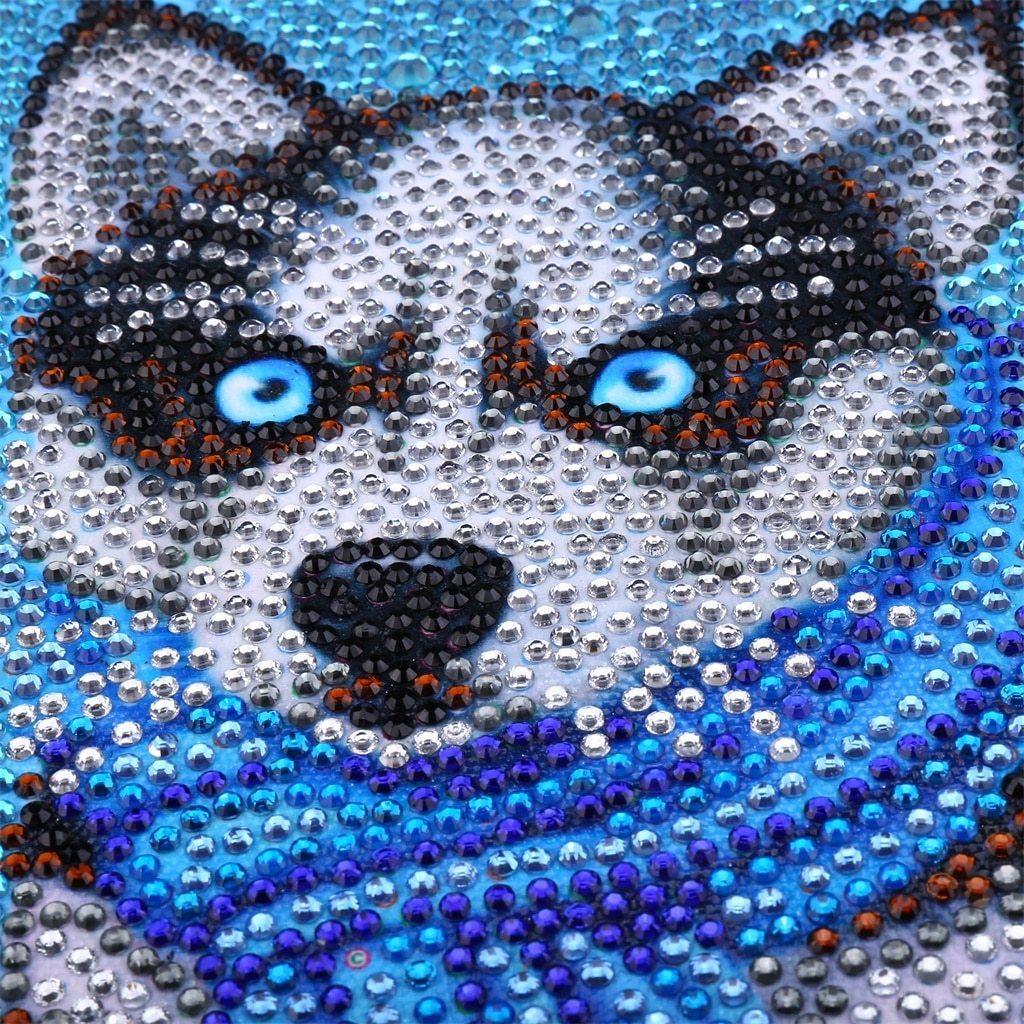 Entzückender Husky - Spezial Diamond Painting - Diamond Painting