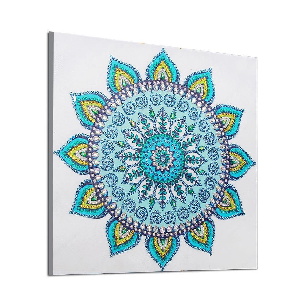 Kreis Rundes Mandala - Spezial Diamond Painting - Diamond Painting