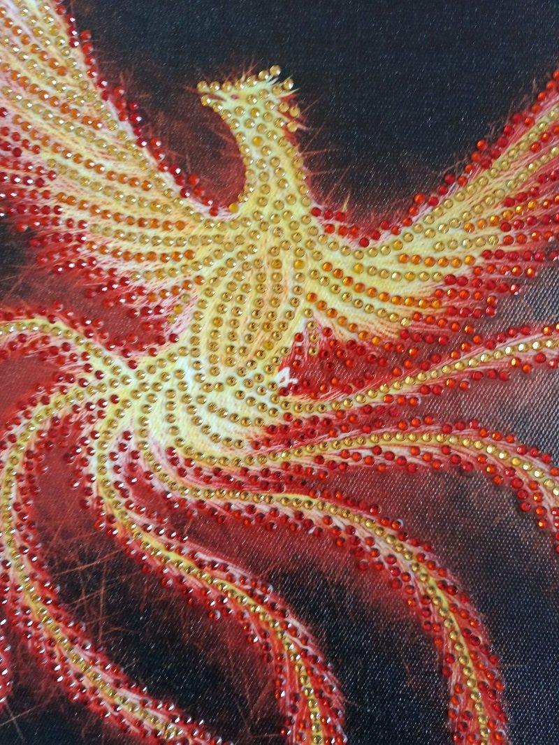 Feuervogel - Spezial Diamond Painting - Diamond Painting