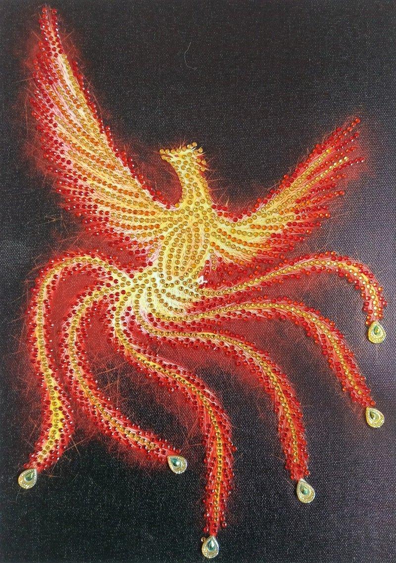 Feuervogel - Spezial Diamond Painting - Diamond Painting