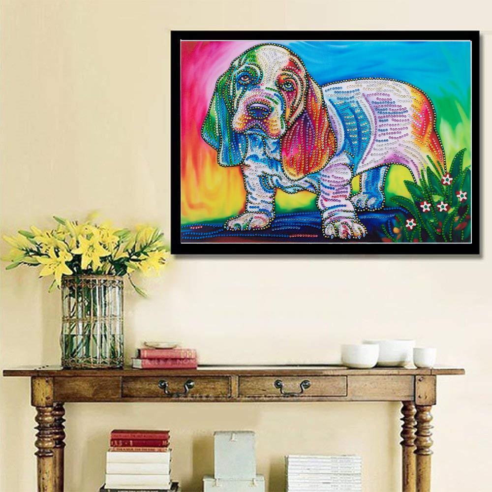 Entzückender Mops-Hund - Special Diamond Painting - Diamond Painting