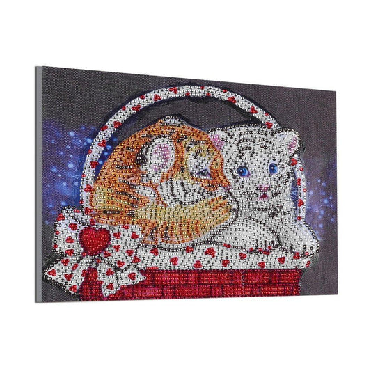 Kleine Tigerbabys - Spezial Diamond Painting - Diamond Painting