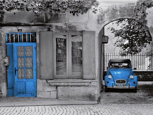 Oldtimer Citroen 2CV Auto – 5D diamond painting - Diamond Painting