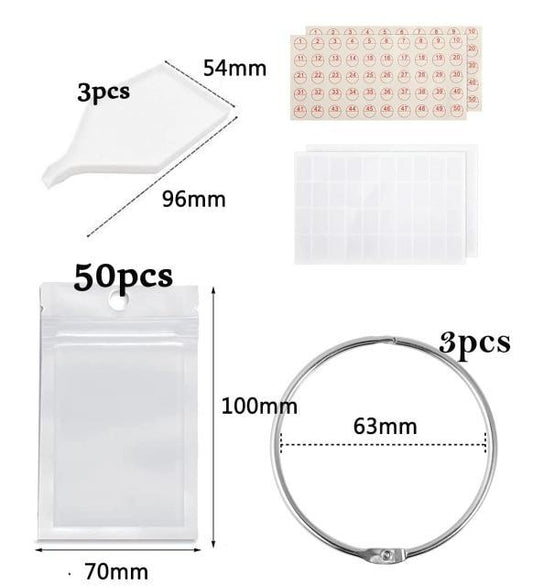 Diamanten Aufbewahrungsringbeutel - Diamond Painting