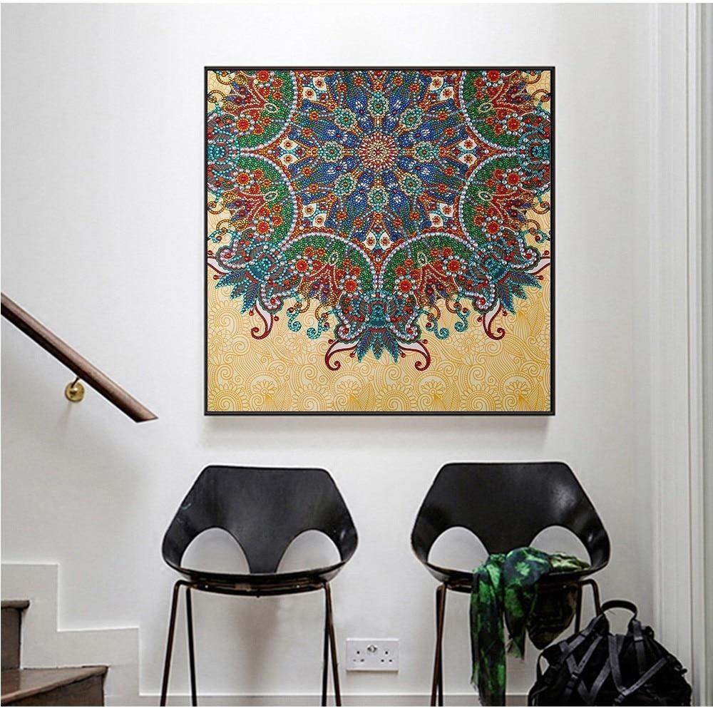 Blumen stickerei Spezial Diamond Painting - Diamond Painting