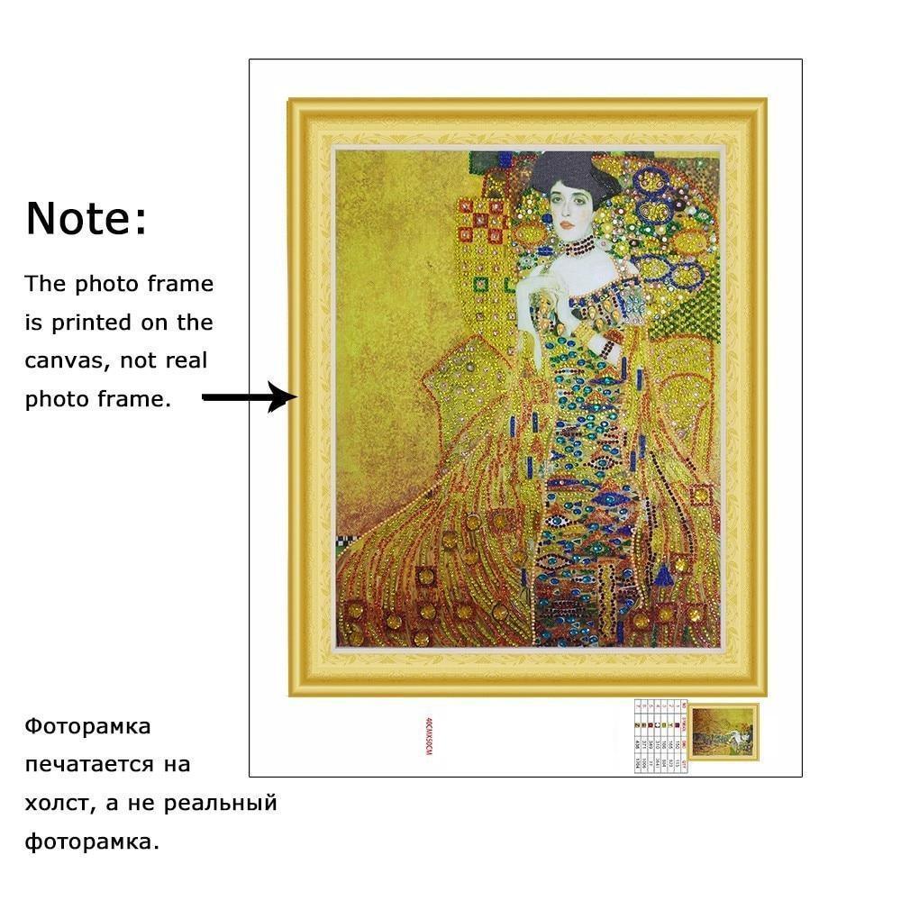 Fabelhaftes Gustav Klimt-Porträt Diamond Painting - Diamond Painting