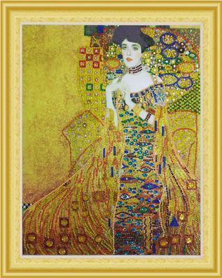 Fabelhaftes Gustav Klimt-Porträt Diamond Painting - Diamond Painting