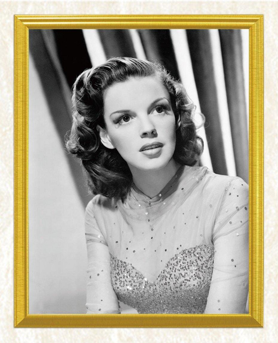 Judy Garland Porträt Diamond Painting - Diamond Painting